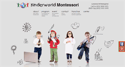 Desktop Screenshot of kinderworldmontessori.com